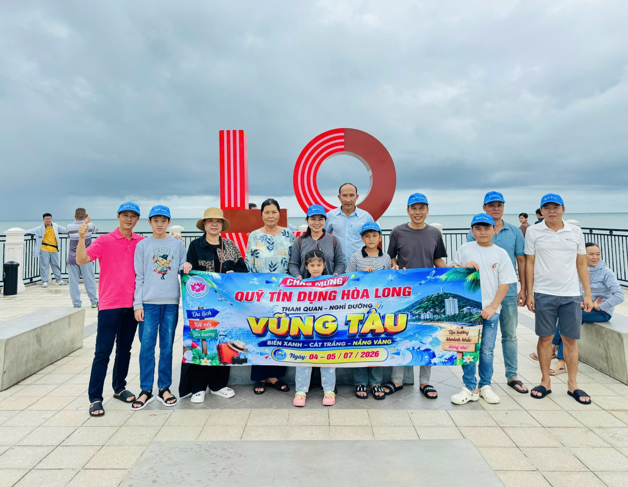 Quỹ Tín Dụng Hòa Long Khám Phá Vũng Tàu – Hành Trình Gắn Kết Cùng World Travel
