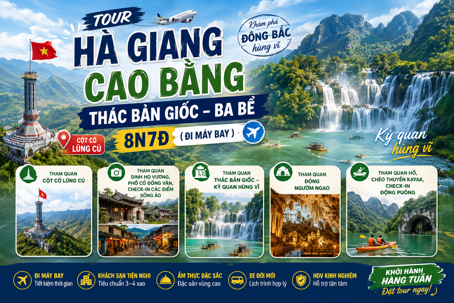 TOUR HÀ GIANG-CAO BẰNG