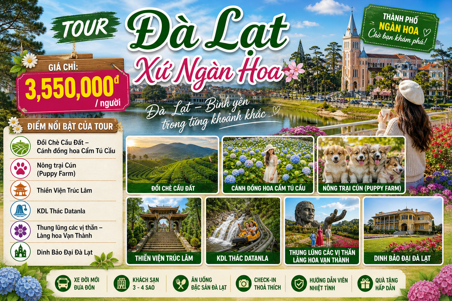 TOUR ĐÀ LẠT 2026
